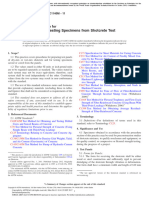 Preparing and Testing Specimens From Shotcrete Test Panels: Standard Practice For