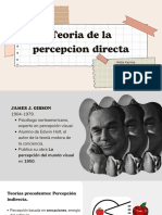 Teoria de La Percepción Directa