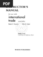 Instructor'S Manual: International Trade