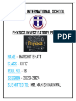 LDR Project XII Physics Investigatory Project