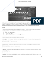 TestNG Annotations and It's Uses - by Art of Testing-1