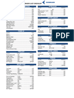 E - Jet Checklist