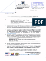 DM 020 Filing and Submission of Statement of Assets, Liabilities and Net Worth (Saln) As of December 31, 2023