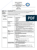 Lesson Plan Kindergarten Week 9 Quarter 2