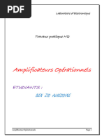 TP Amplificateurs