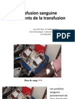 Transfusion Sanguine L3 M