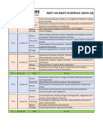 Neet-Ug Aits Schedule (23-24) Final