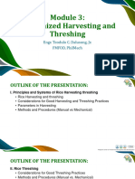 06 Mechanized Harvesting and Threshing