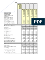 Cash Flow Planning Workbook: Enter Inputs in Colored Cells