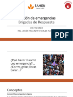 Comisión Mixta, Brigadas y Plan de Respuesta