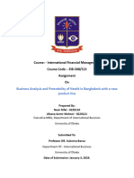 Assignment On Bussiness Potentiality of Nestle With A New Product Line