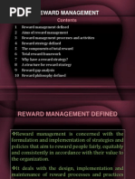 Reward Management