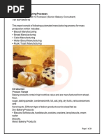 Bakery Manufacturing Processes - 2