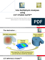 A Glimpse Into Multiphysic-Analyses-CST