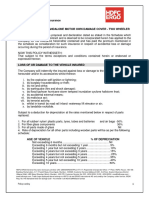 Two Wheeler Own Damage Policy Wording - HDFC Ergo