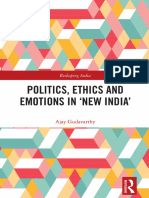 Ajay Gudavarthy - Politics, Ethics and Emotions in New India' (Reshaping India) - Routledge India (2023)