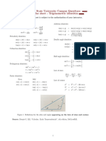 Formulae Sheet