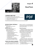 Machining Fundamentals Instructor's Resource 06 Hand Tools