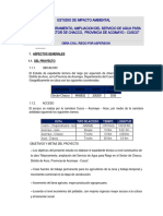 Estudio de Impacto Ambiental