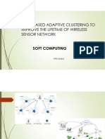 Fuzzy Based Adaptive Clustering To Improve The Lifetime of Wireless Sensor Network Soft Computing