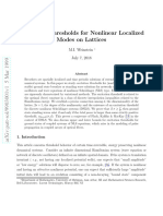 4-Excitation Thresholds For Nonlinear Localized Modes On Lattices