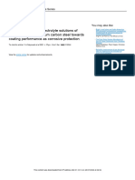 Various Current and Electrolyte Solutions of Electroplating For Medium Carbon Steel Towards Coating Performance As Corrosive Protection