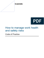 Code of Practice How To Manage Work Health and Safety Risks