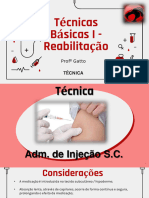 Técnicas Básicas - Reabilitação - SC