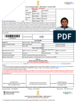 Admit Card