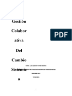 Gestión Colaborativa Del Cambio Sistémico