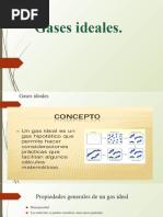 Gases Ideales. (Aplicaciones)