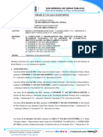 Informe N°159-2023-Sgop-Mpdc - Conformidad de Pago de La Valorización #01 - Adicional y Deductivo #03 - Ejecución.