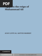 Egypt in The Reign of Muhammad Ali