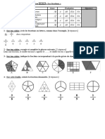 CM2 Les Fractions Evaluation