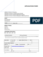 University of Roehampton (Form)