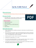 XII MATHS ACTIVITY-9 (Three Dimensional Geometry)