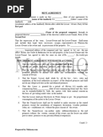 Rent Agreement Format MakaanIQ