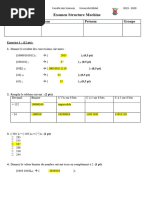 Solution de La Version 2 de Lexamen