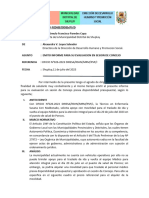 Informe N°263-Apoyo Con Movilidad Al Puesto de Salud de Poncos