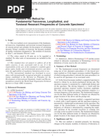 Fundamental Transverse, Longitudinal, and Torsional Resonant Frequencies of Concrete Specimens