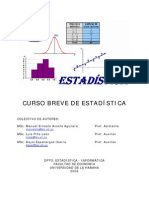 Curso Breve de Estadística