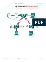 8.2.3.7 Lab - Troubleshooting Advanced EIGRP - ILM