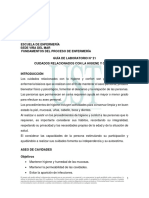 Guia N°21 Cuidados Relacionados Con La Higiene y Confort