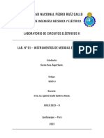 Lab. N°01 - Instrumentos de Medidas Eléctricas