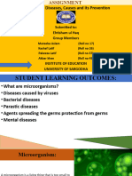 Diseases-Cause and Prevention Chp-5 General Science 9th 10th 