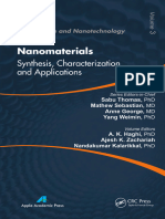 (Advances in Nanoscience and Nanotechnology 3) Haghi, A. K. - Zachariah, Ajesh K. - Kalarikkal, Nandakumar - Nanomaterials - Synthesis, Characterization, and Applications-Apple Academic Press (2013)