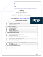 Programmation C Systemes Embarques