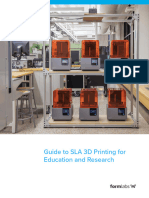 SLA 3D Printing For Educators and Researchers