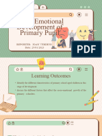 Socio Emotional Development of Primary Pupil