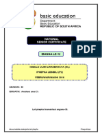 IsiZulu HL P2 Feb-March 2016